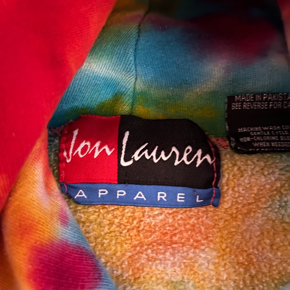 New Jersey tie dye sweatshirt